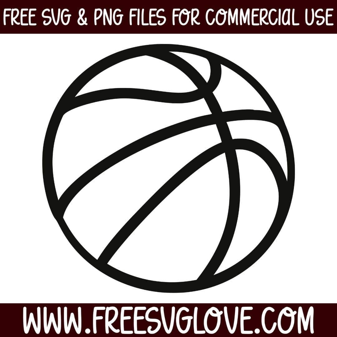 Basketball SVG - Freesvglove.com