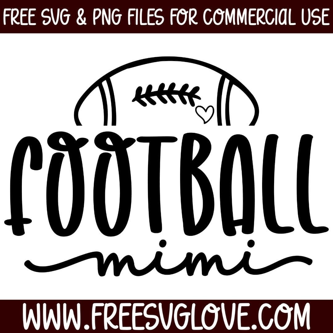 Football Mimi SVG - Free SVG Love