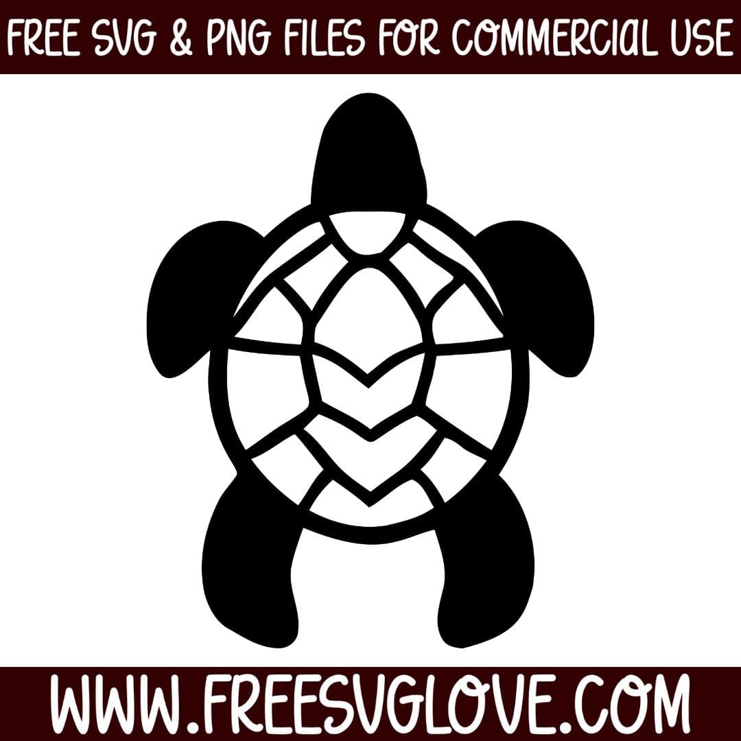 Sea Turtle SVG Cut File For Cricut