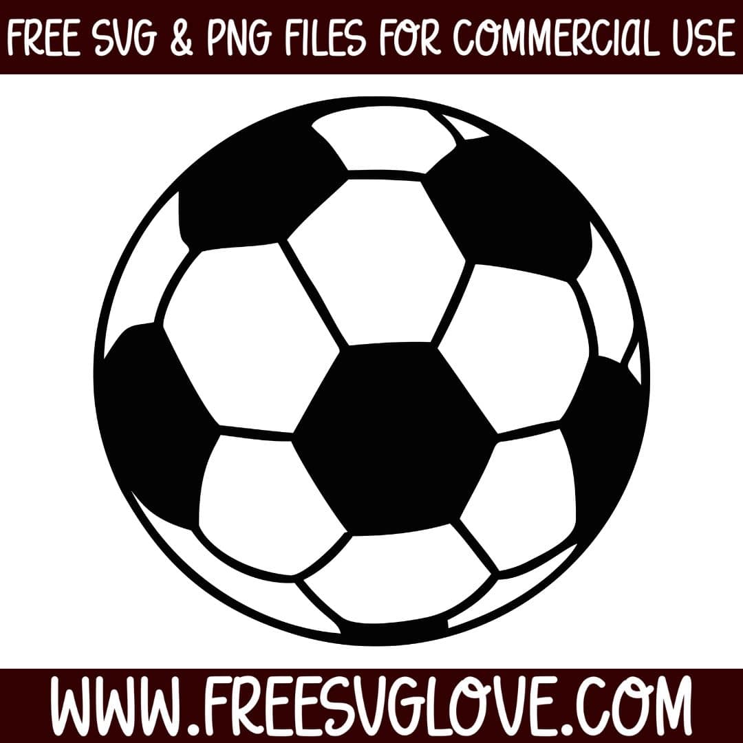 Soccer Ball SVG Cut File For Cricut