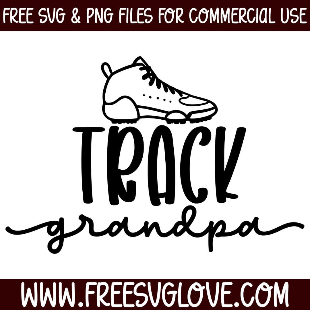 Track Grandpa SVG Cut File For Cricut