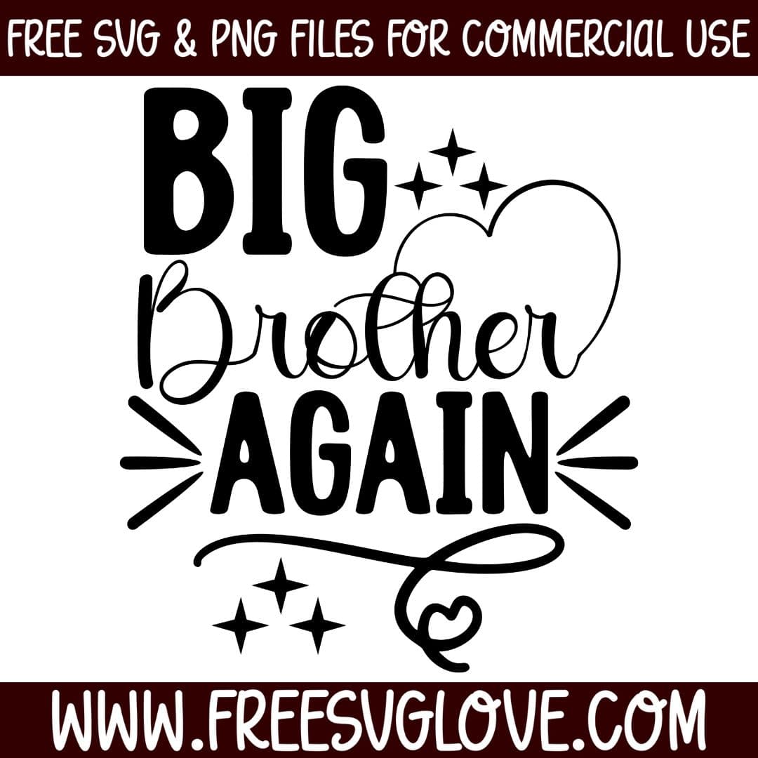 Big Brother Again SVG Cut File For Cricut