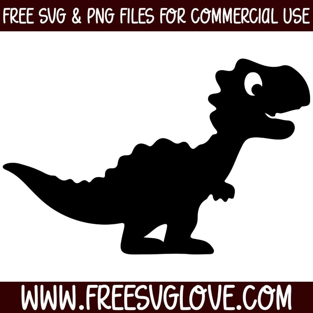 Dinosaur Silhouette SVG - Free SVG Love