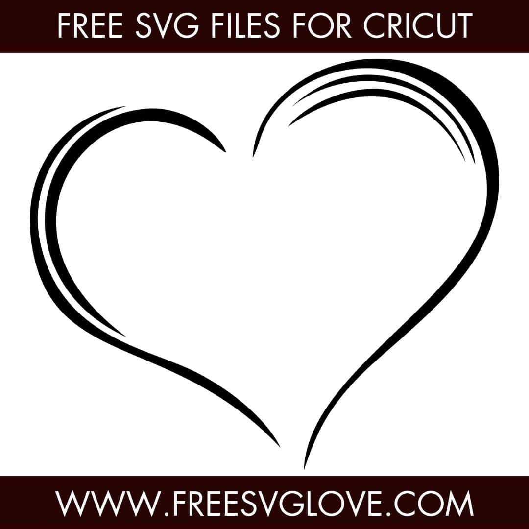 Fancy Heart SVG Cut File For Cricut