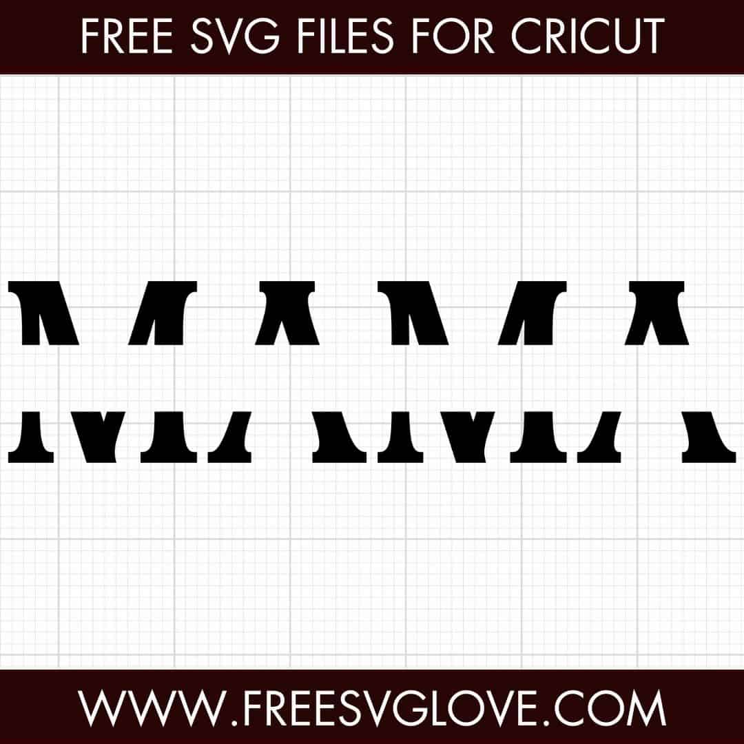 Mama Monogram SVG Cut File For Cricut