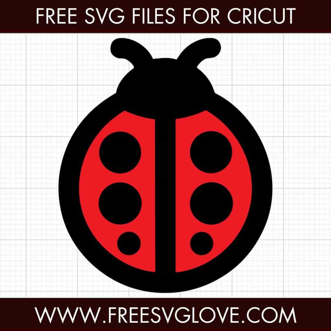 Lady Bug SVG Cut File For Cricut